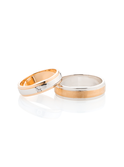 Diamond Bands For Couples - Sakshi Jewelers