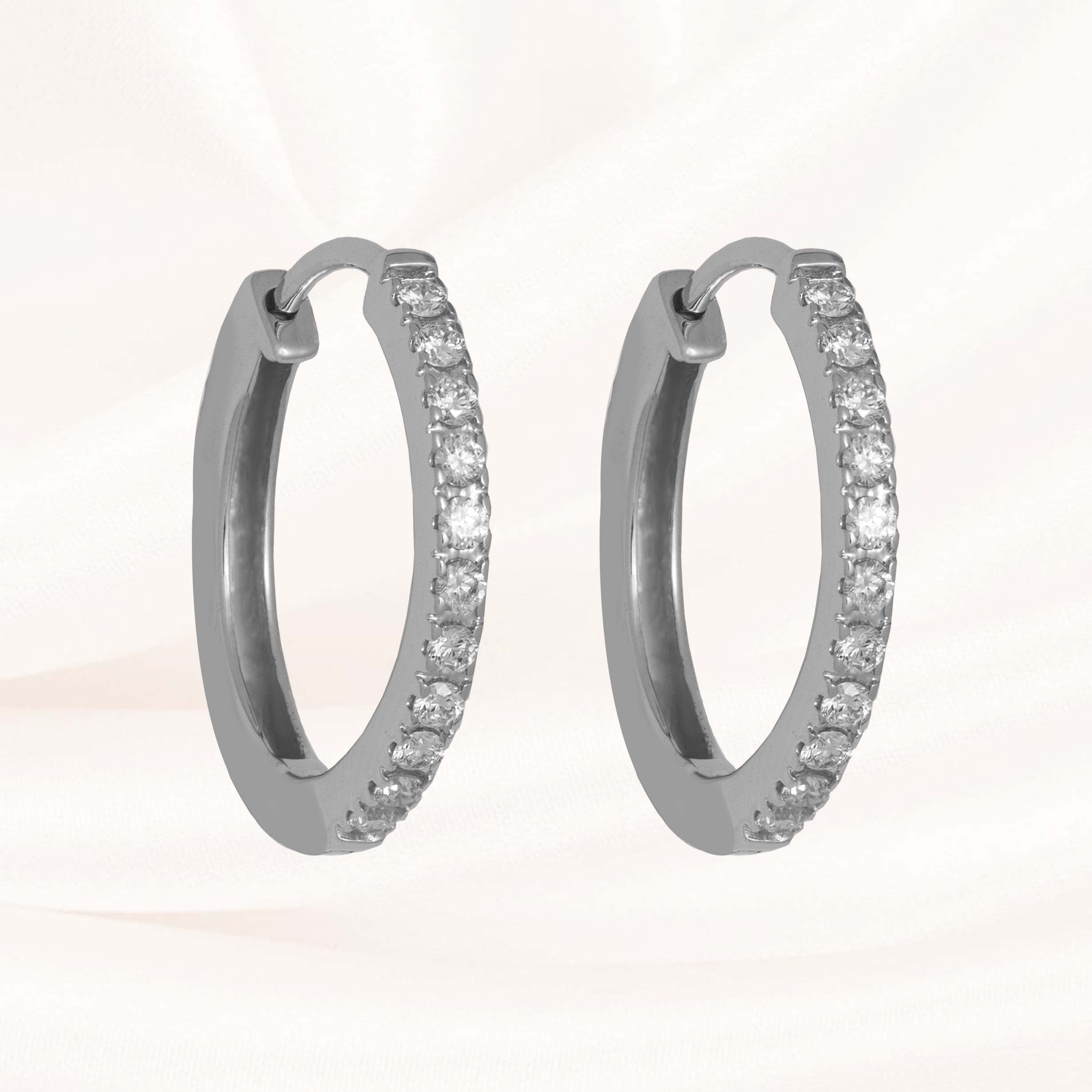 Diamond Hoops or Studs?